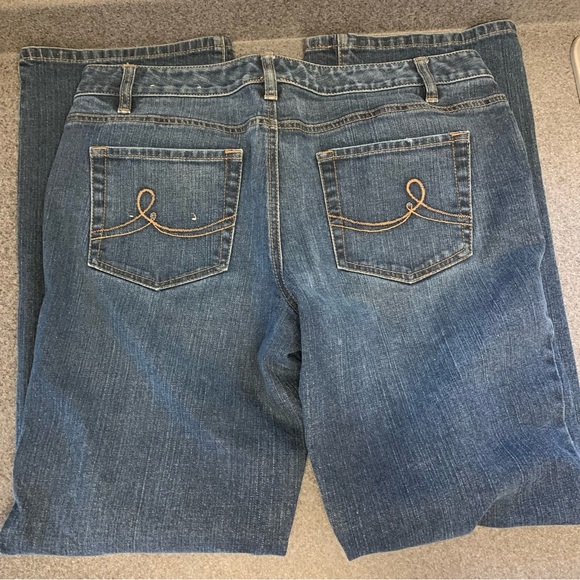 Ann Taylor LOFT Original Boot Jeans Size 12 - Picture 3 of 6